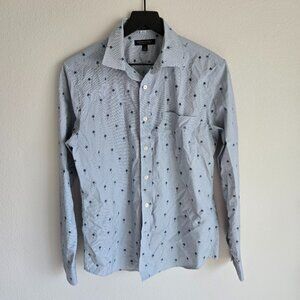 Banana Republic Palm Tree Button Down Shirt (Like New)